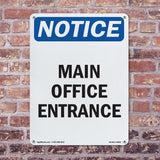 Main Office Entrance