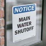 Main Water Shutoff
