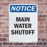 Main Water Shutoff