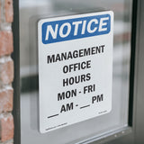 Management Office Hours Mon - Fri ____ Am