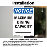Maximum Dining Capacity ____
