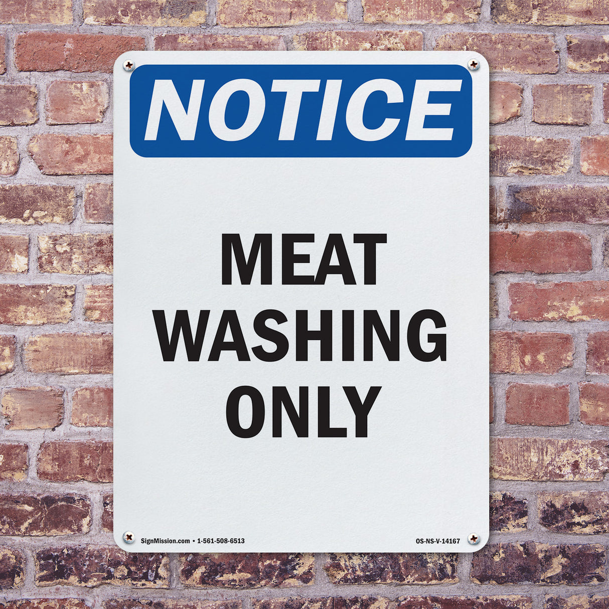 Meat Washing Only