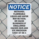 Methanol Flammable Liquid And