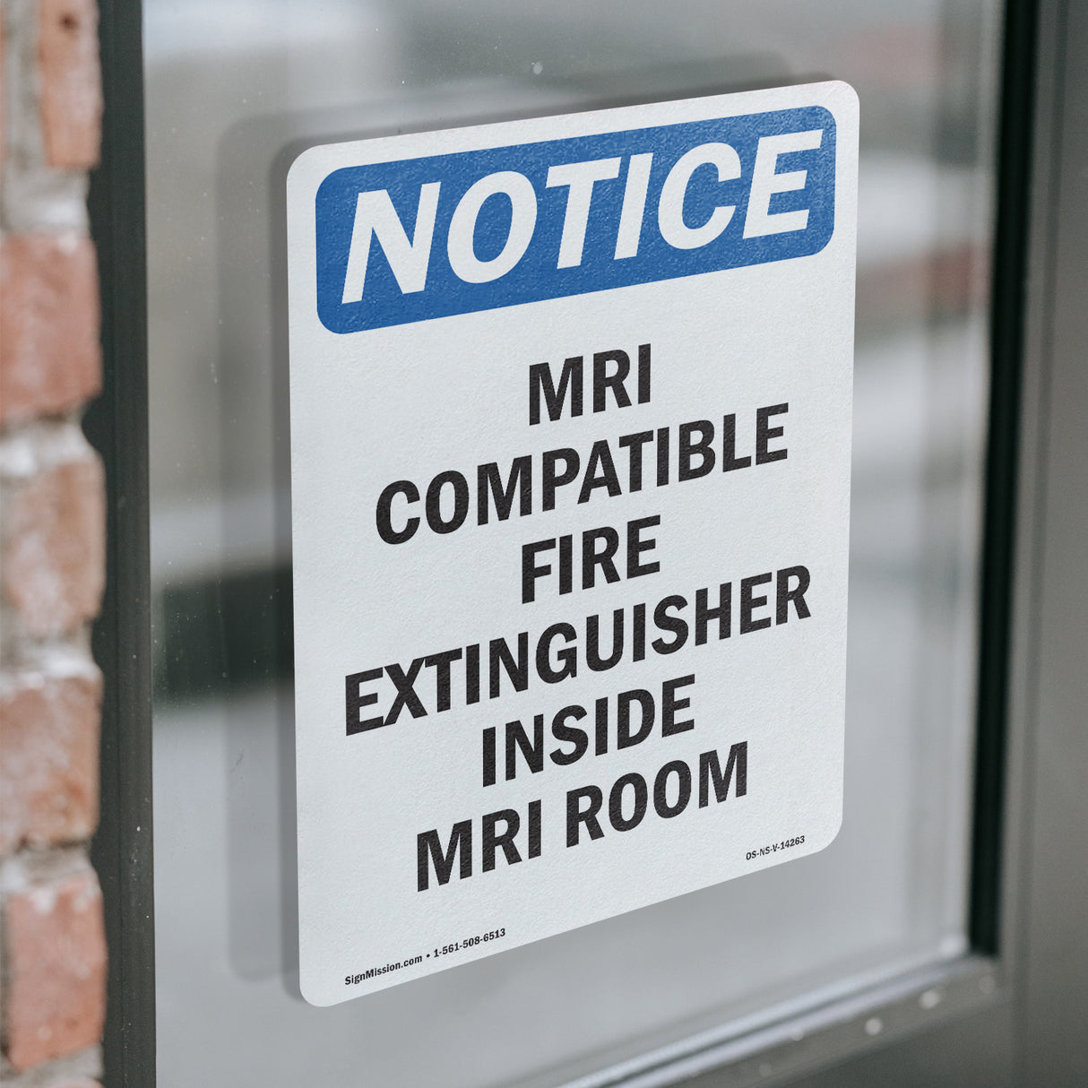 Mri Compatible Fire Extinguisher Inside Mri Room