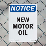 New Motor Oil