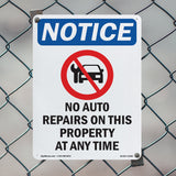 No Auto Repairs On