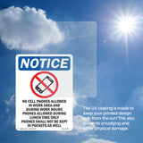 No Cell Phones Allowed In Work