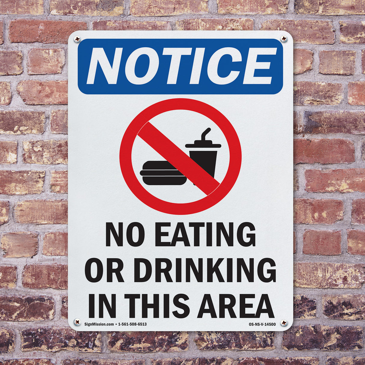 No Eating Or Drinking