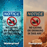 No Eating Or Drinking