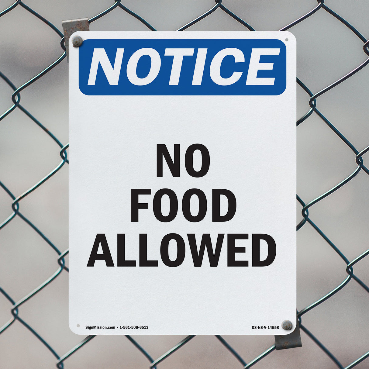 No Food Allowed
