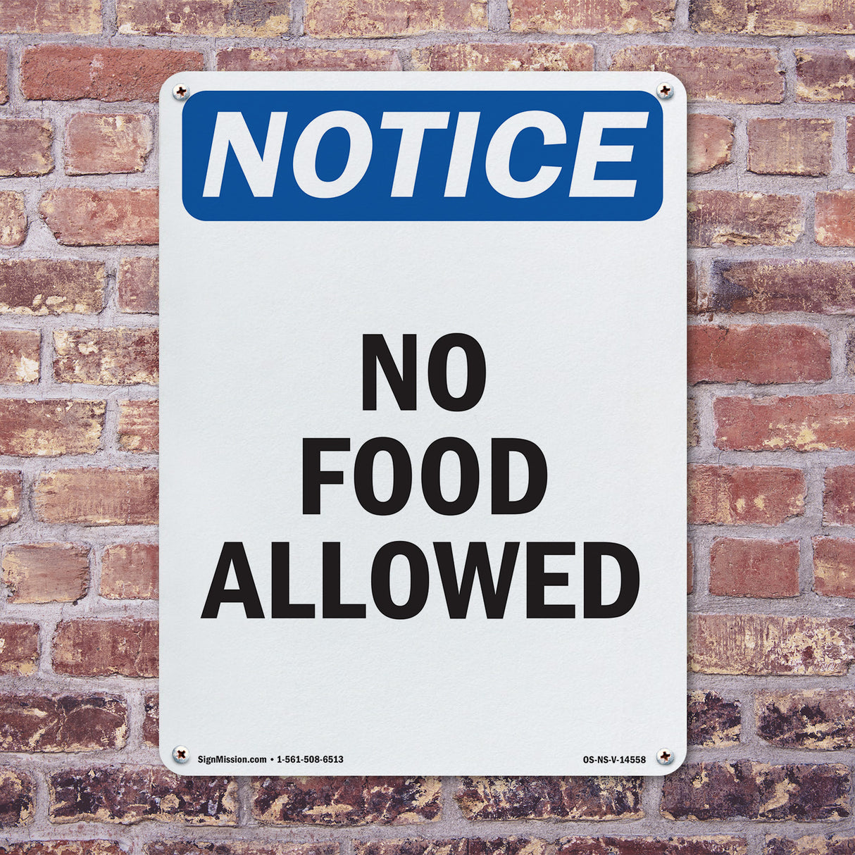 No Food Allowed