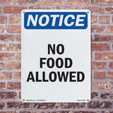 No Food Allowed