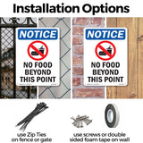 No Food Beyond This Point