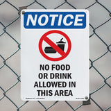 No Food Or Drink Allowed In This Area