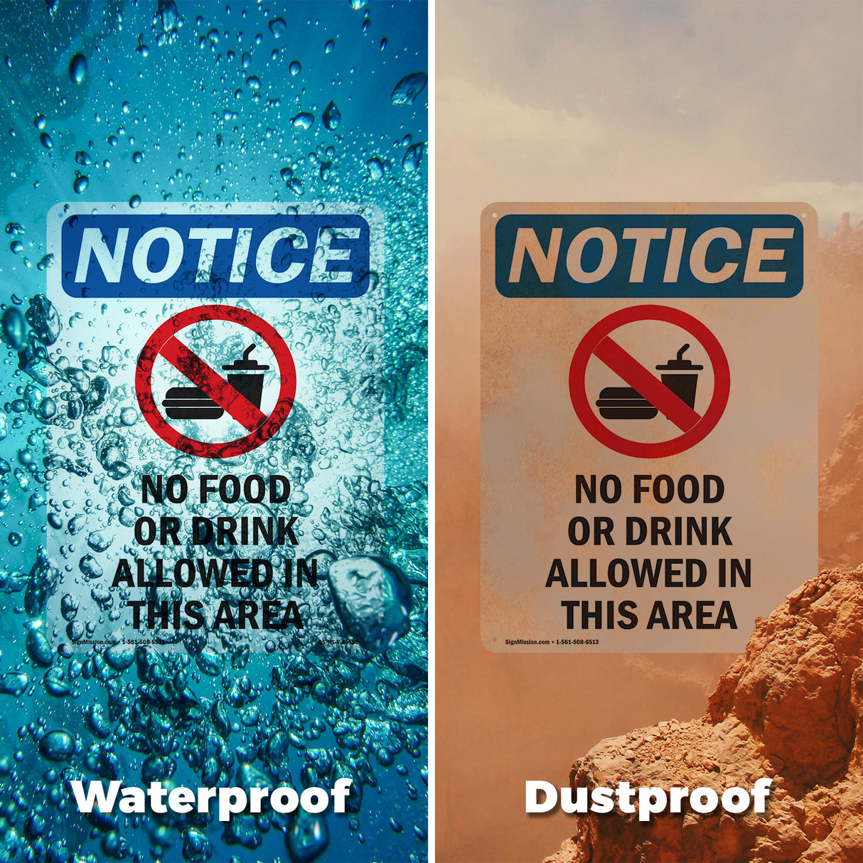 No Food Or Drink Allowed In This Area