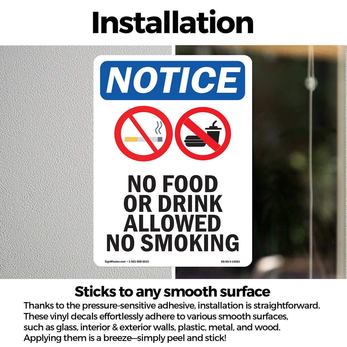 No Food Or Drink Allowed No Smoking