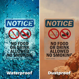 No Food Or Drink Allowed No Smoking