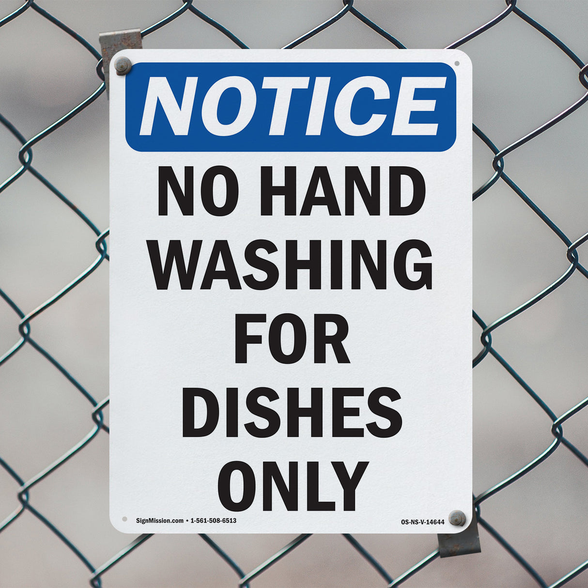 No Hand Washing For Dishes Only