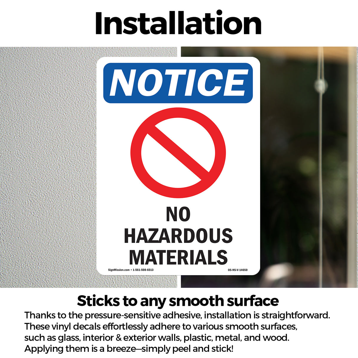 No Hazardous Materials