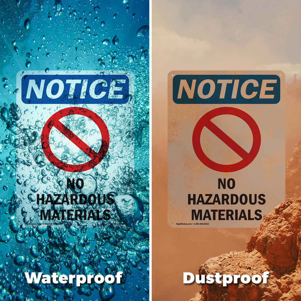 No Hazardous Materials