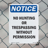 No Hunting Or Trespassing Without Permission