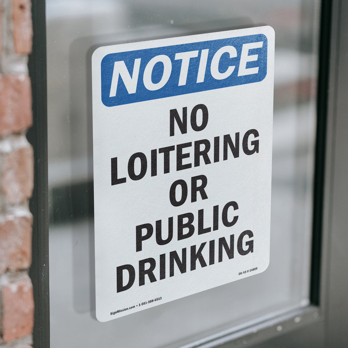 No Loitering Or Public Drinking