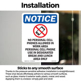 No Personal Cell Phones