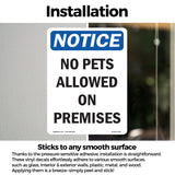 No Pets Allowed On Premises