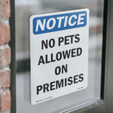 No Pets Allowed On Premises