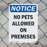 No Pets Allowed On Premises