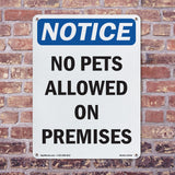 No Pets Allowed On Premises