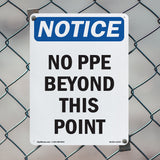No PPE Beyond This Point