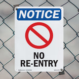 No Re-Entry