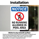 No Running Allowed In Pool Area