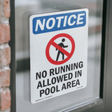 No Running Allowed In Pool Area