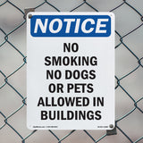 No Smoking No Dogs Or Pets Allowed In Buildings