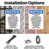 No Soliciting Please There Is No Door Bell