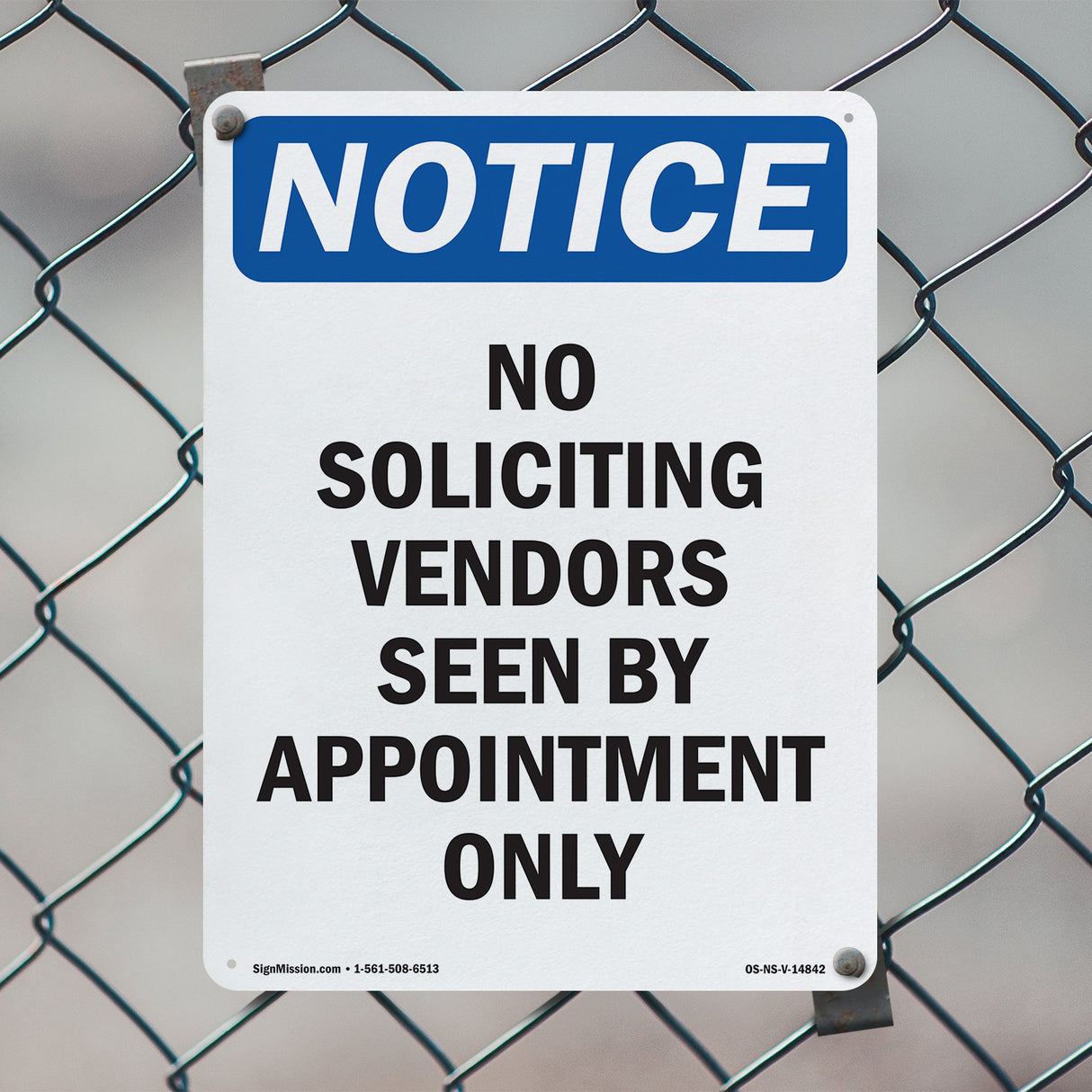No Soliciting Vendors Seen By Appointment Only