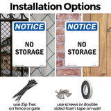 No Storage