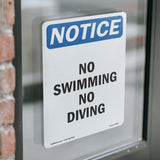 No Swimming No Diving