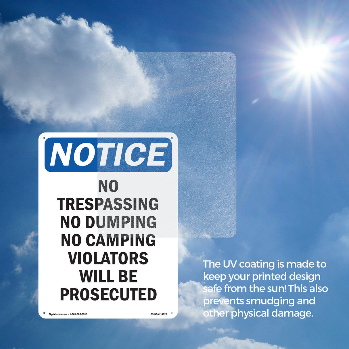 No Trespassing No Dumping No Camping