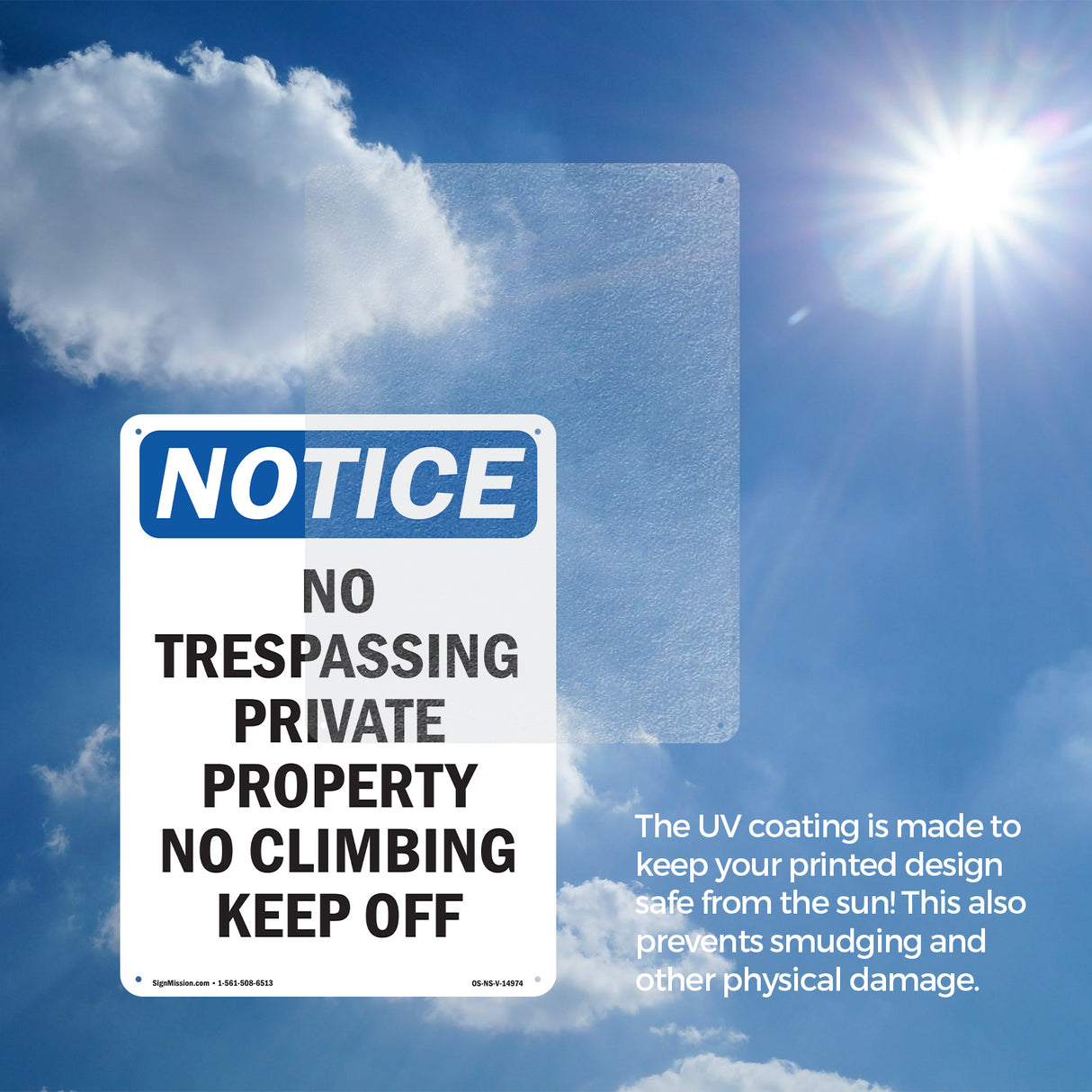 No Trespassing Private Property No Climbing