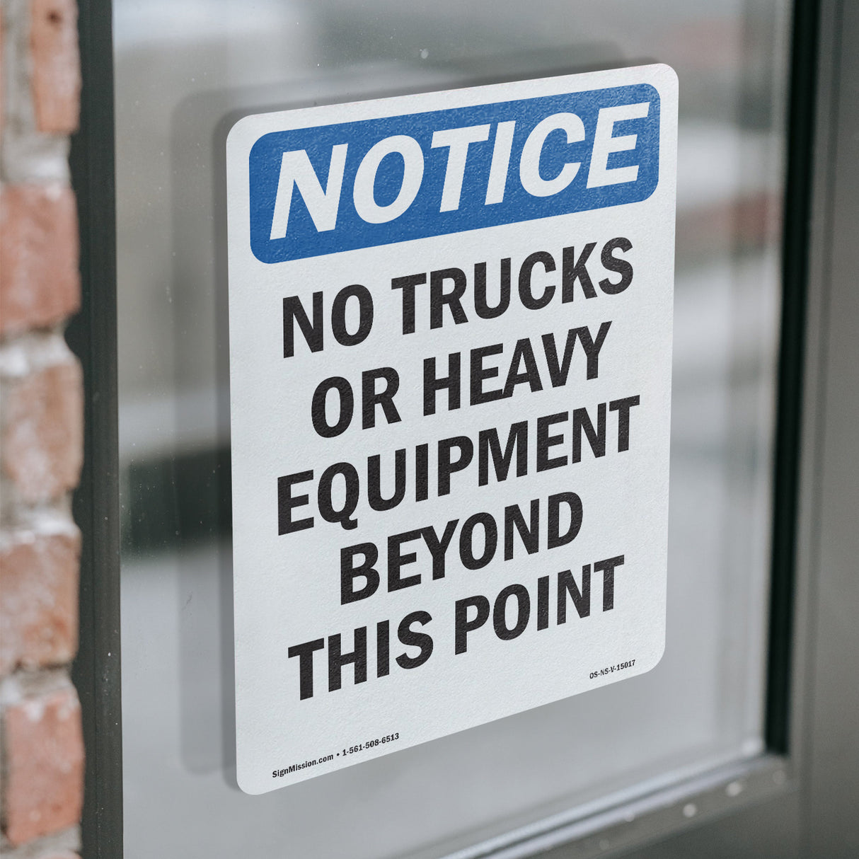 No Trucks Or Heavy Equipment Beyond