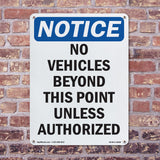 No Vehicles Beyond This Point