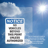 No Vehicles Beyond This Point