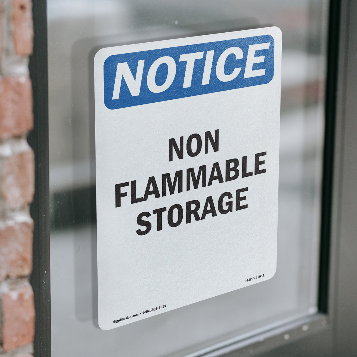 Non Flammable Storage Sign