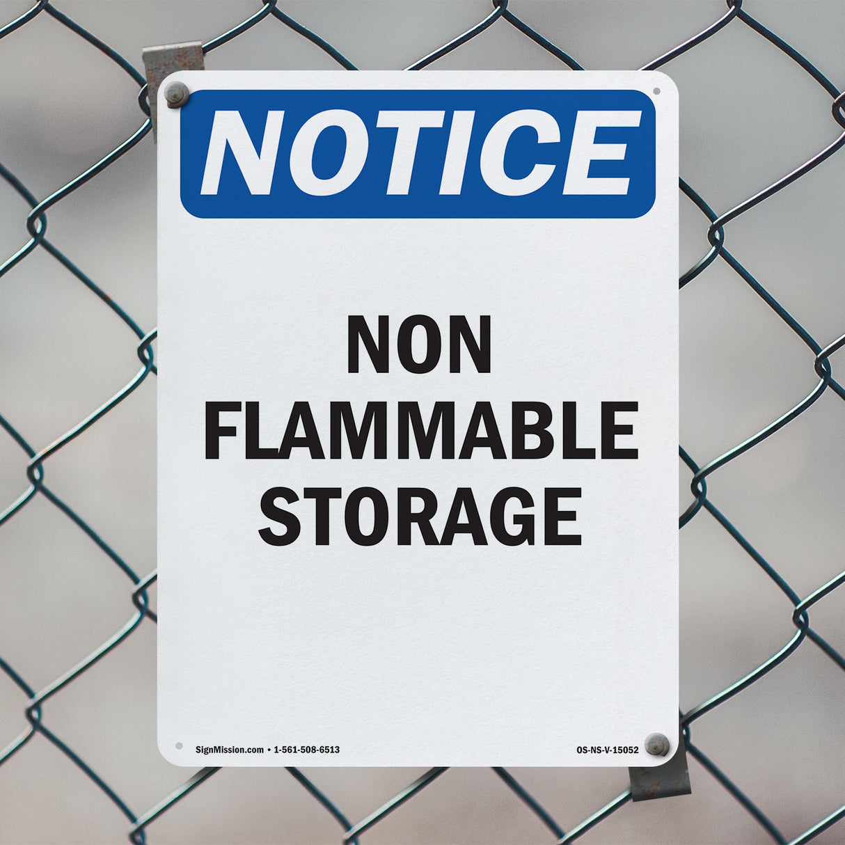 Non Flammable Storage Sign