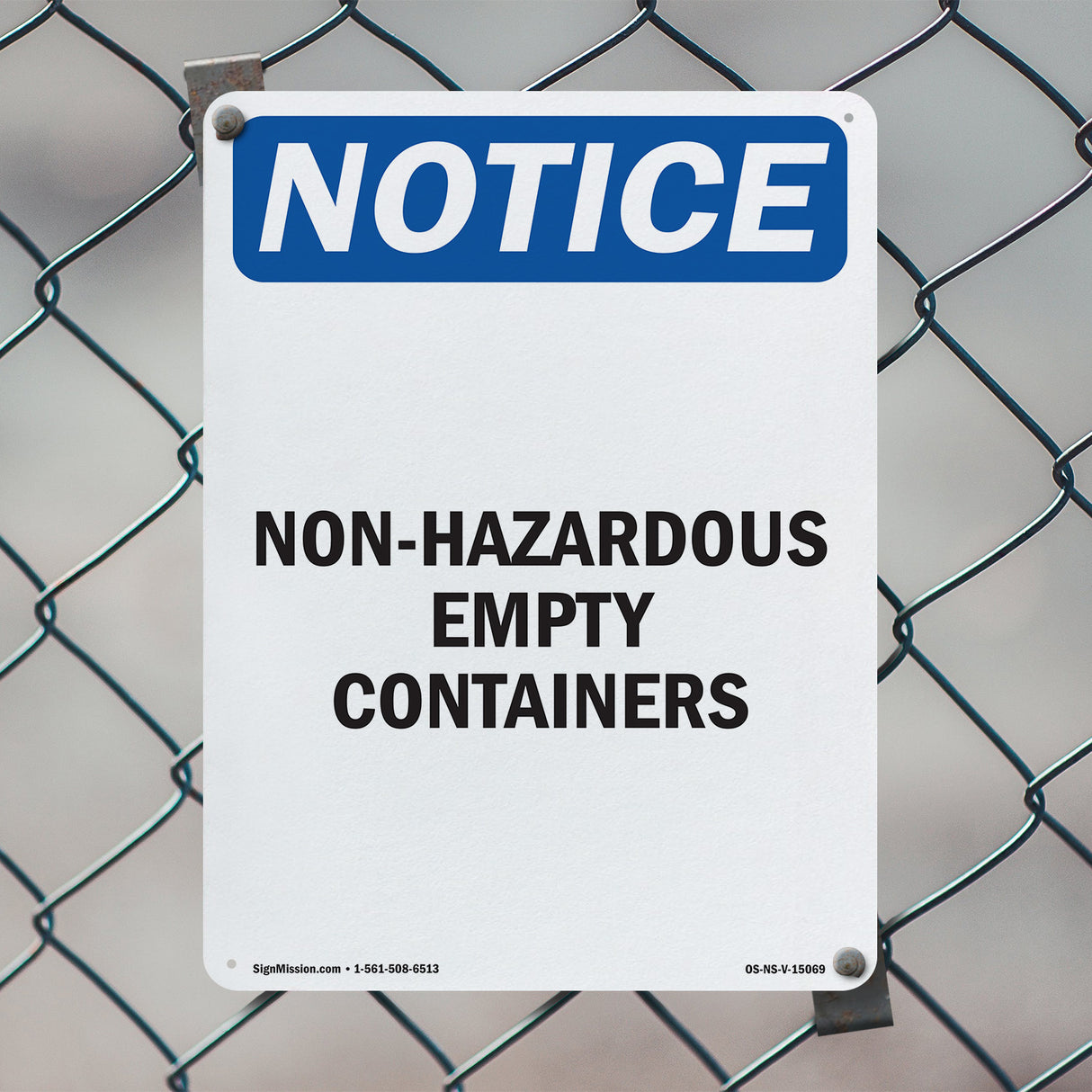 Non-Hazardous Empty Containers