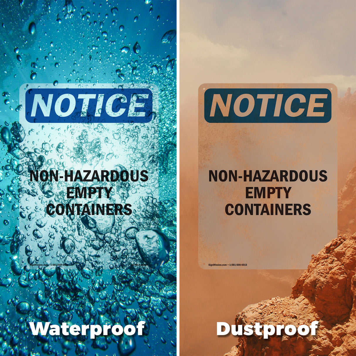 Non-Hazardous Empty Containers