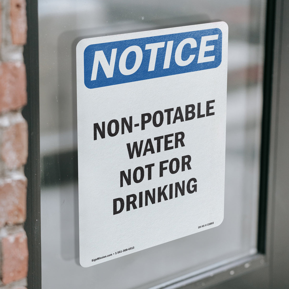 Non-Potable Water Not For Drinking